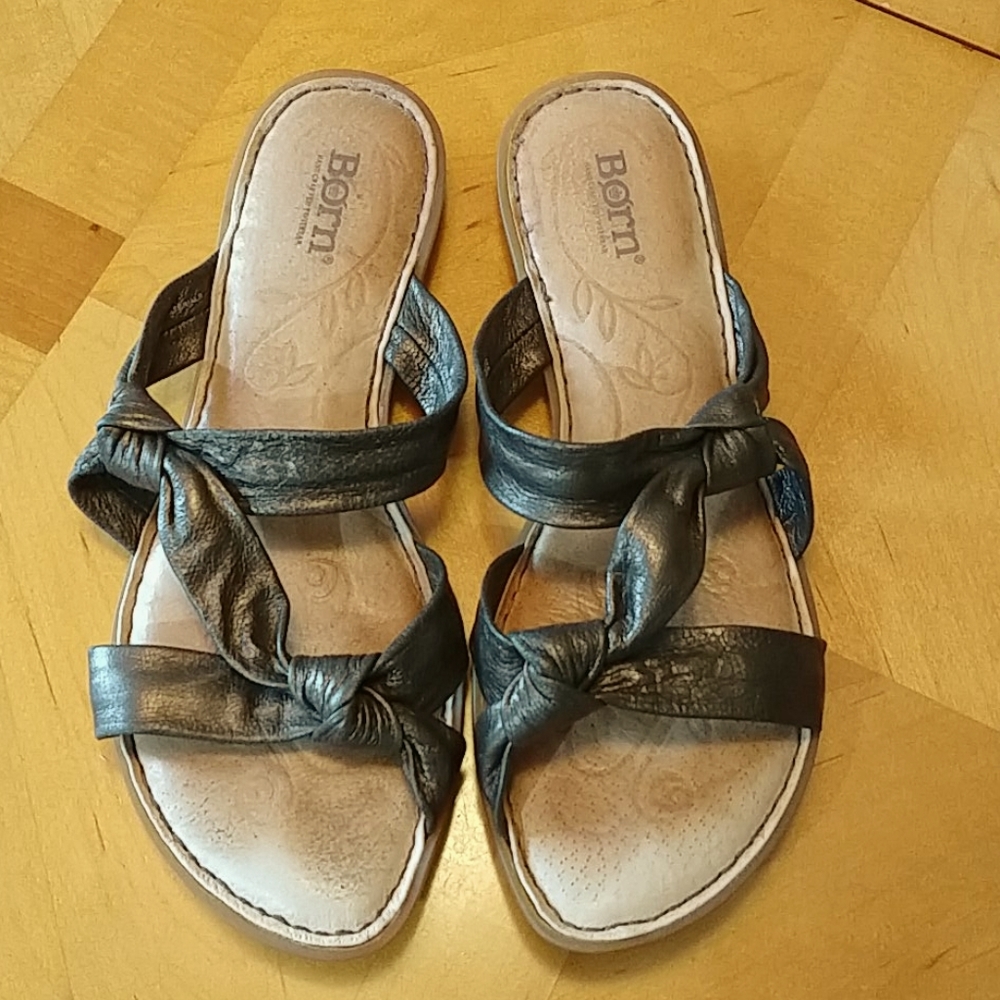 Born US Women's US 8, EU 39 Bronze Sandals